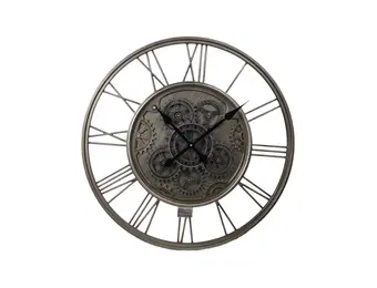 klok met draaiende tandwielen