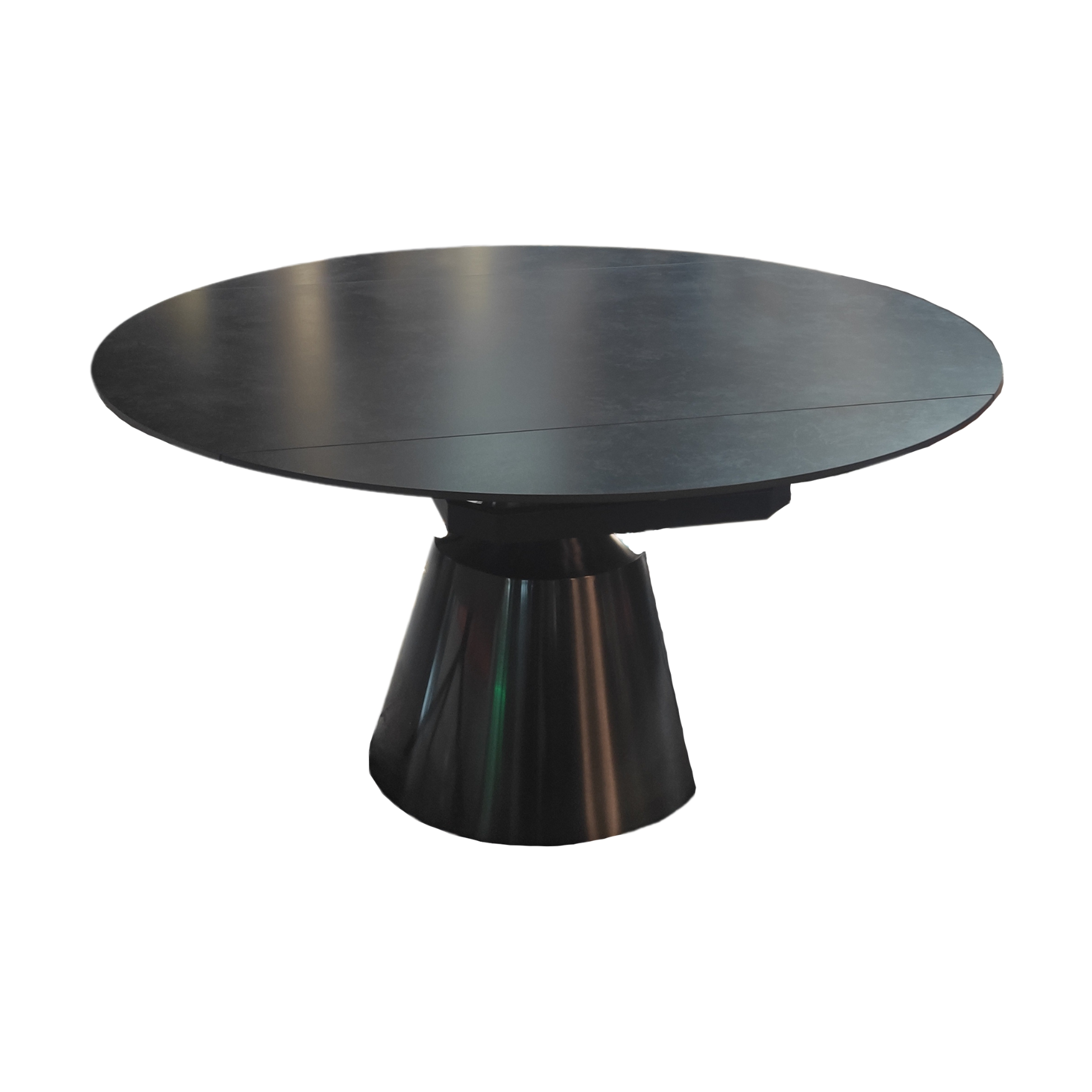 Ronde uitschuifbare  Keramiek eettafel