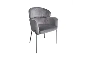 Velvet Eetkamerstoel