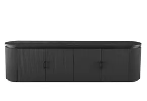 Fineer tv-meubel  plain