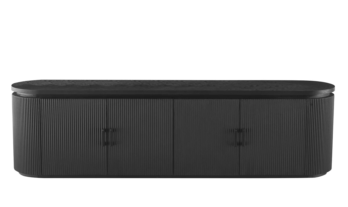 Fineer tv-meubel plain