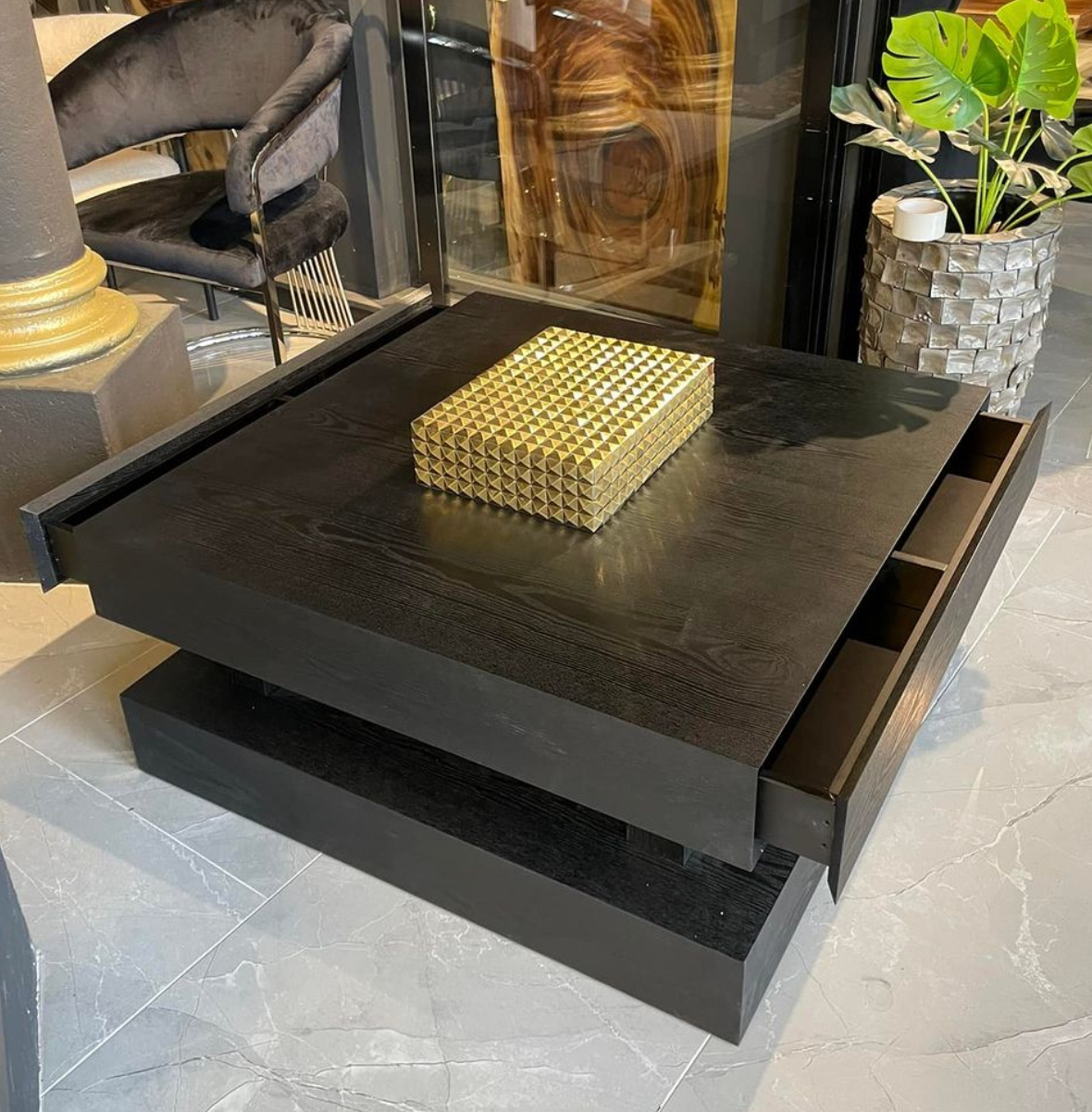 Salontafel Toledo Plain Veneer met la