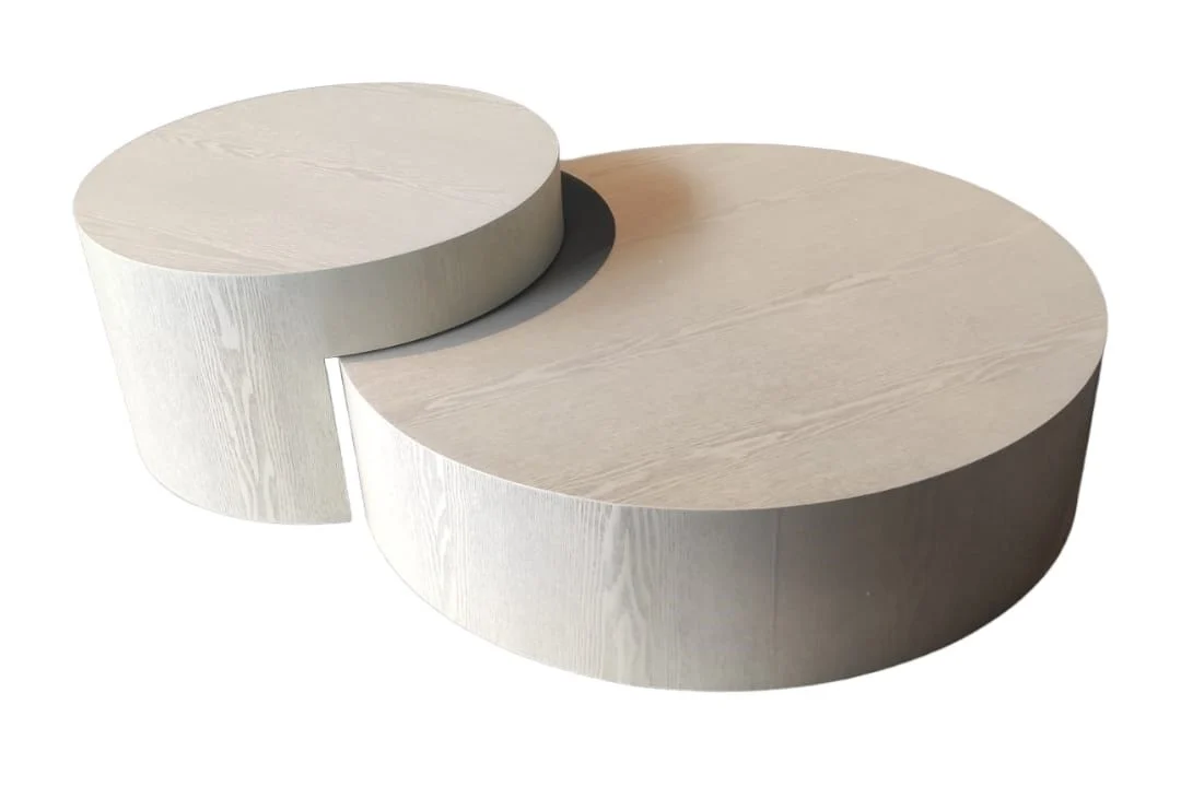 Fineer Doblo Salontafel crème