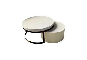 Rond Salontafel Doblo set