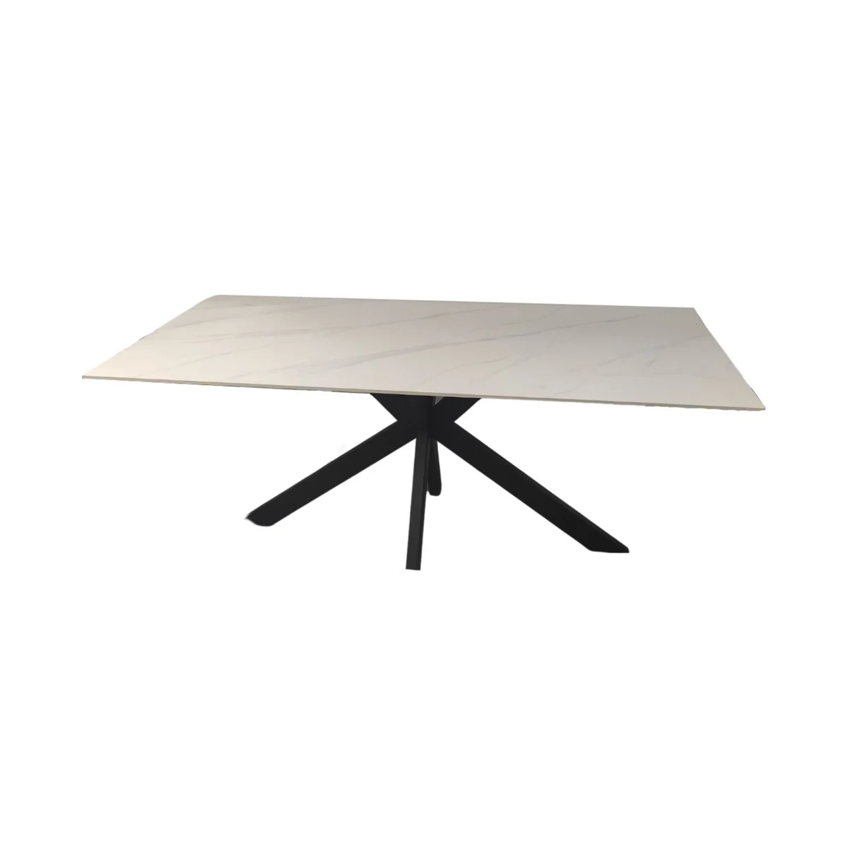 Keramische Eettafel  met marmerlook