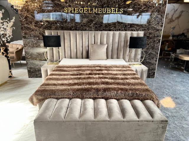Eric kuster stijl velvet bed compleet zoals afgebeeld