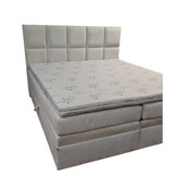 Teddy wit boxspring met opbergruimte