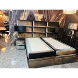 Eric kuster stijl croco tweepersoons boxspring