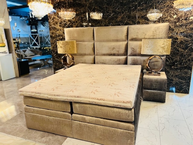 Eric kuster stijl croco tweepersoons boxspring