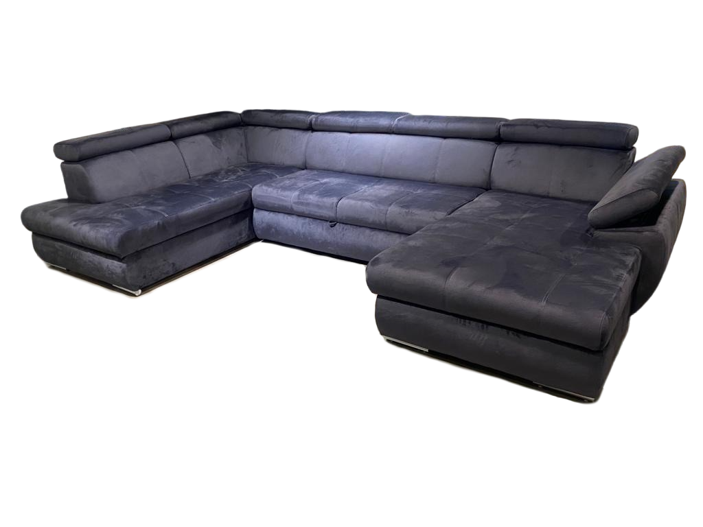 Bona u bank met opbergruimte en slaapfunctie