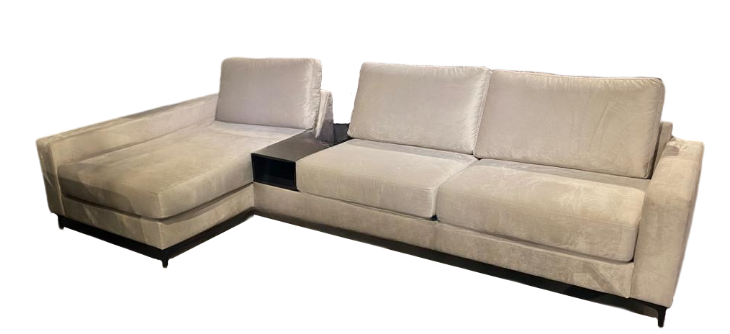 Romano bankstel beige met tafeltje