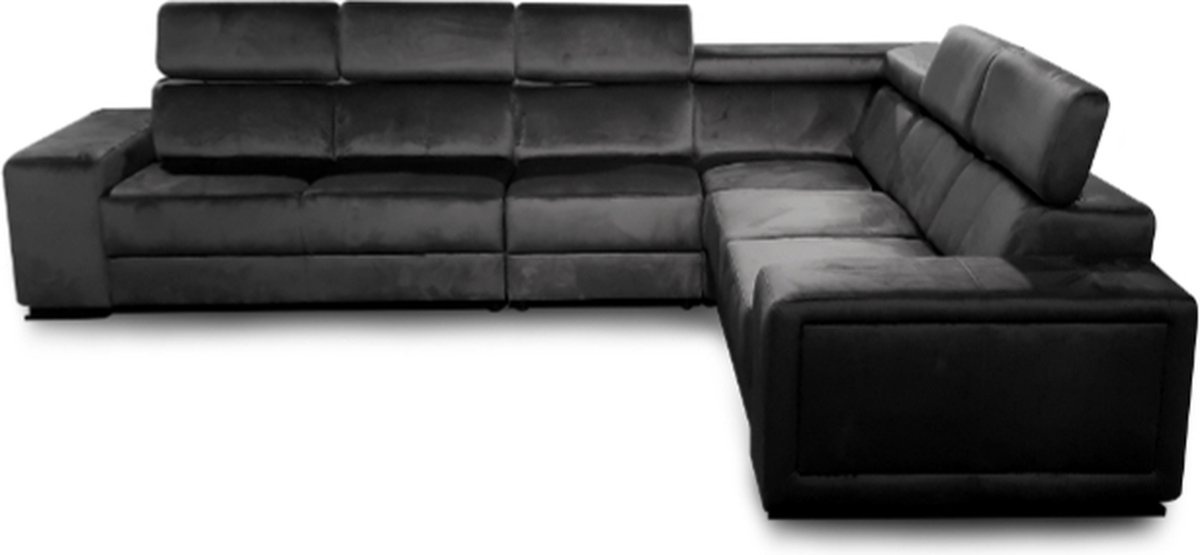 Olivia  Hoekbank Antraciet