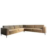 Maria hoekbank taupe