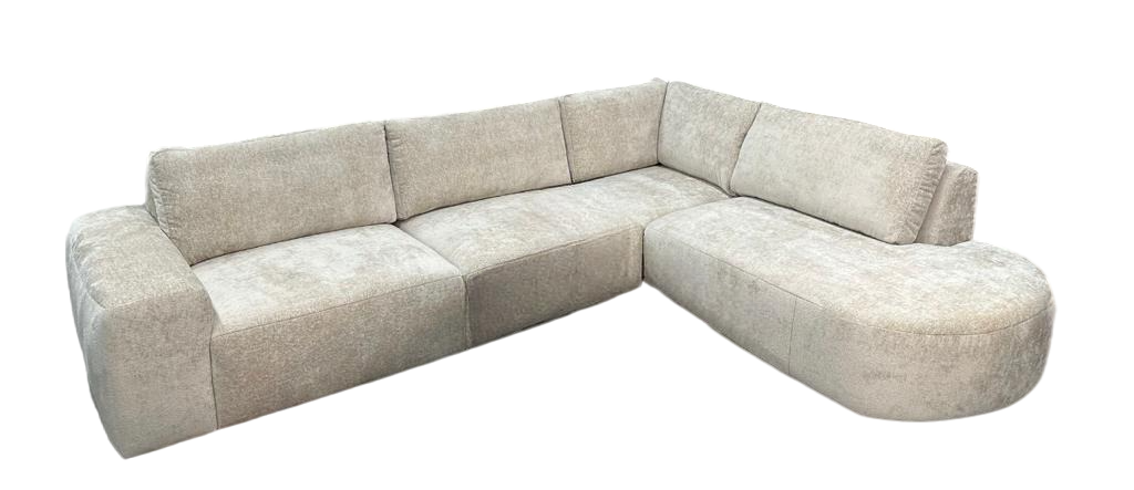 Ares hoekbank  zachte beige