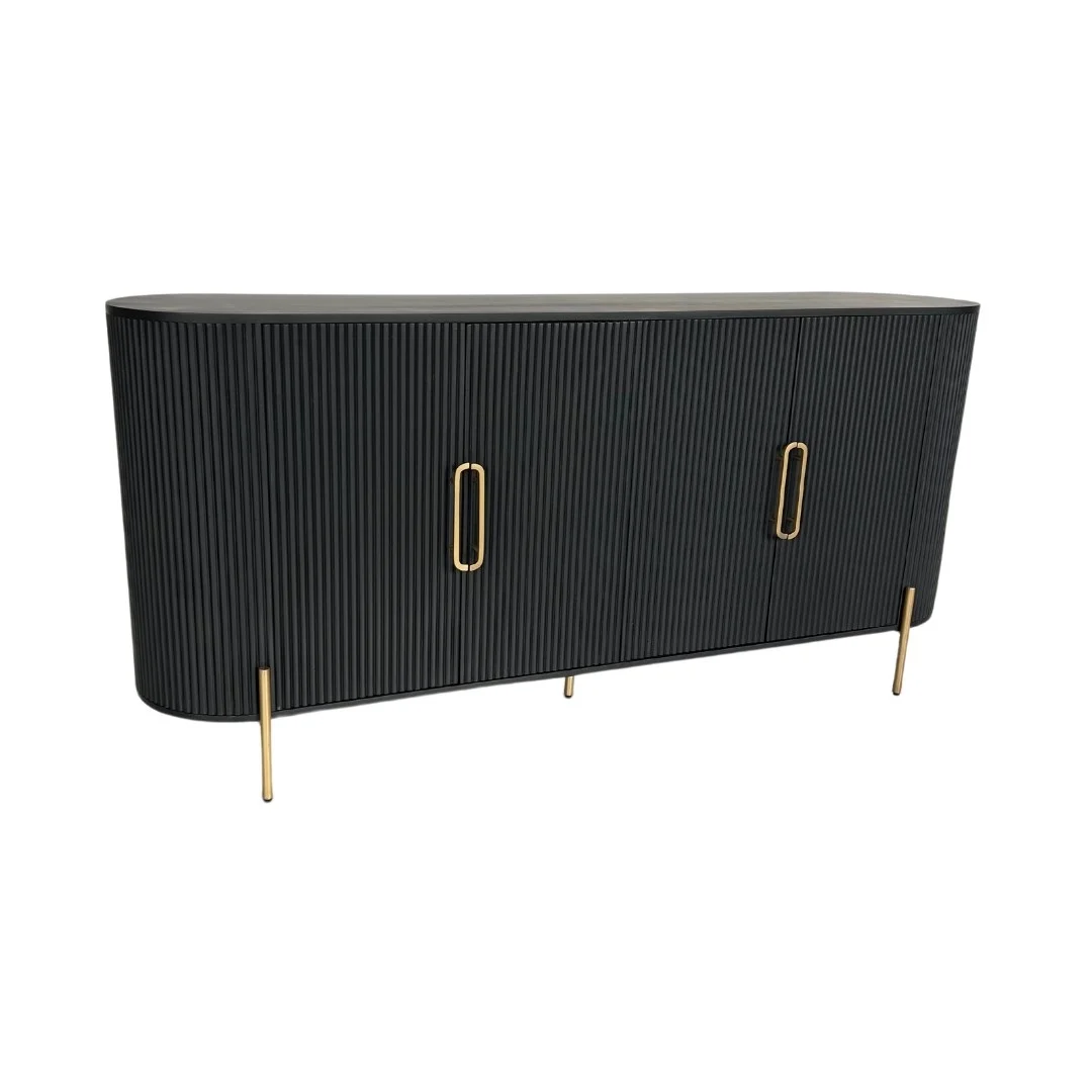 Eliza  Dressoir goud/zwart
