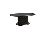 Aqua keramiek eettafel en salontafel