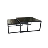 Keramische uitschuifbare Eettafel  en salontafel