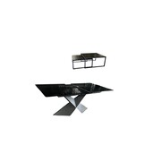 Keramische uitschuifbare Eettafel  en salontafel