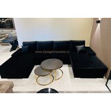 Yola croco u-bankstel zwart