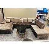 Yola croco u-bankstel taupe