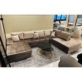 Yola croco u-bankstel taupe