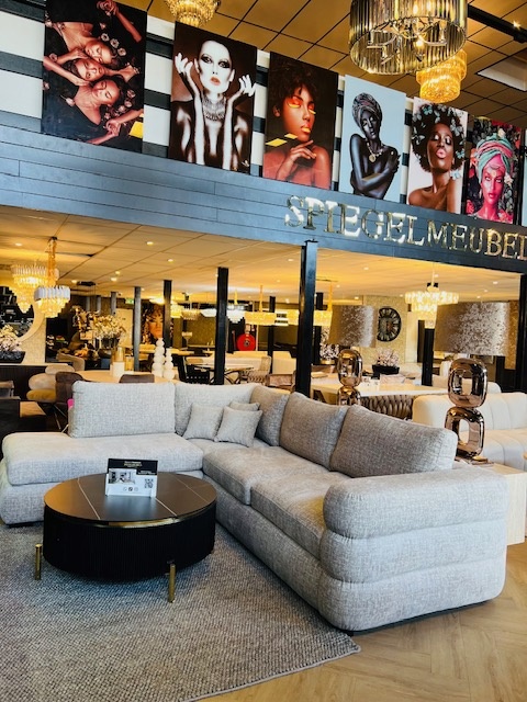 Hoekbank Japandi stijl