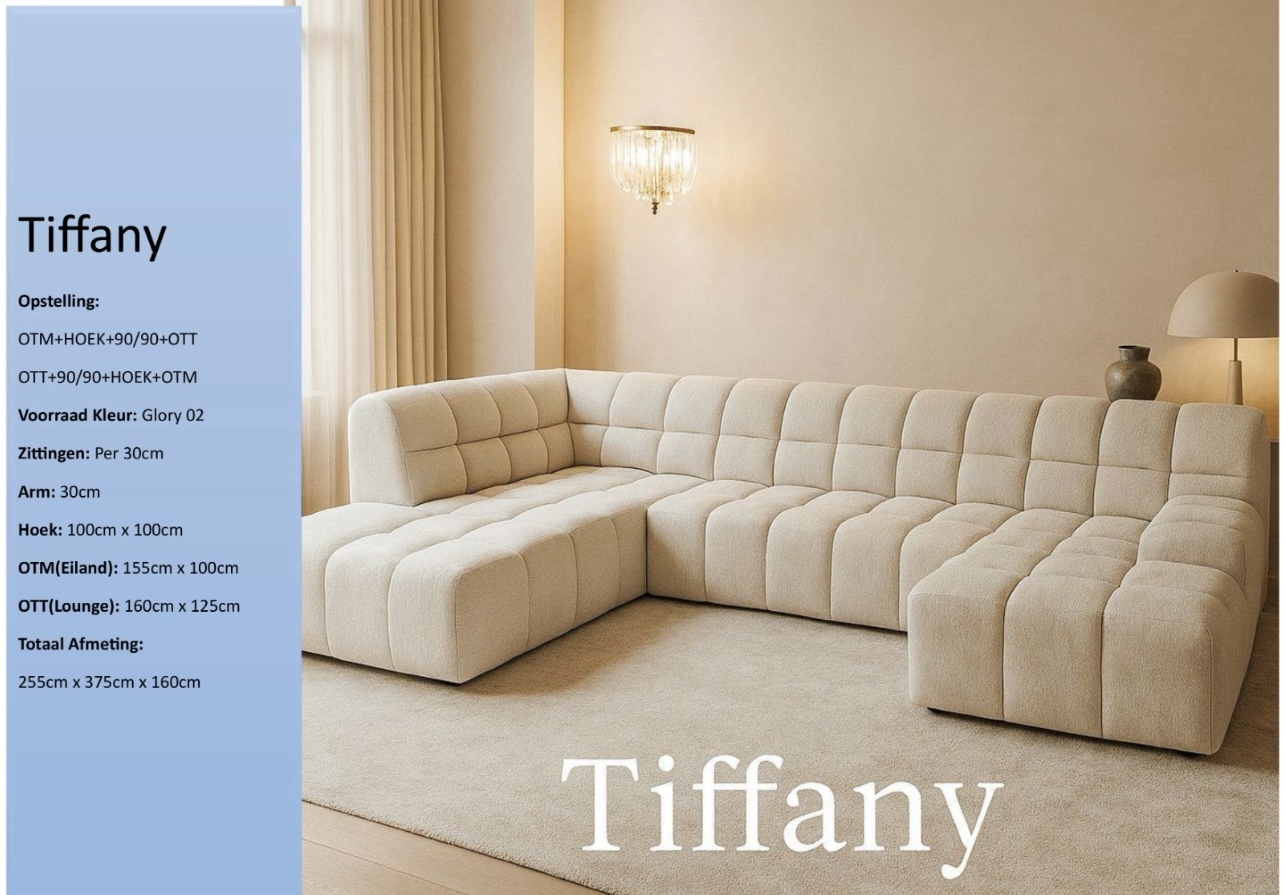 U-Bank tiffany blokjes Japandi stijl