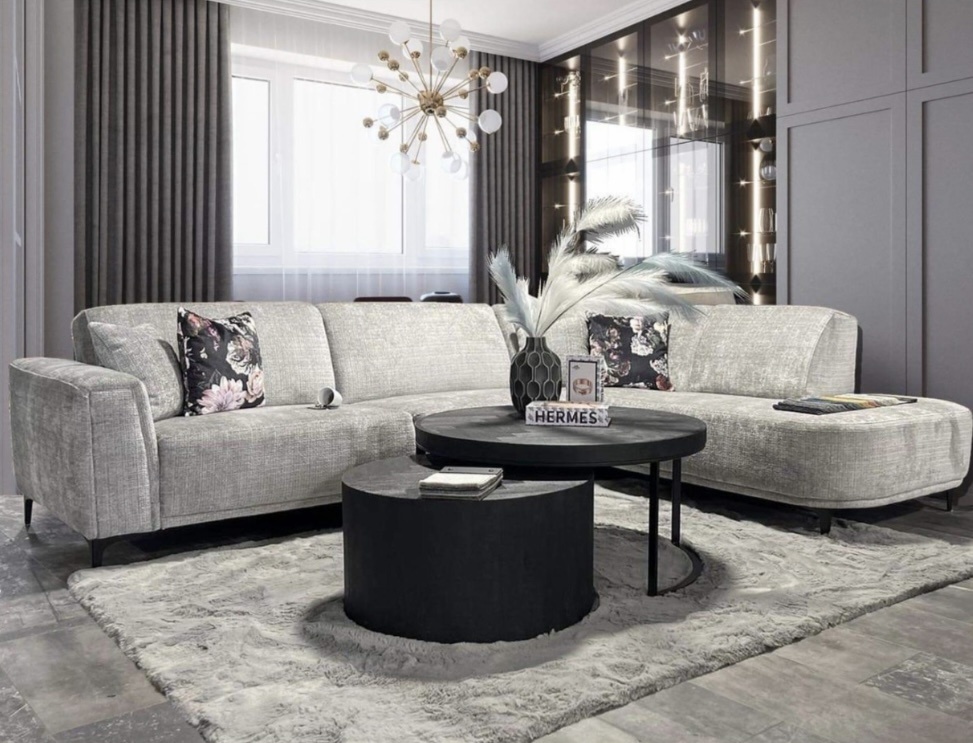 Clara hoekbank met lounge