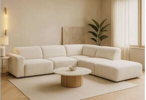 Hoekbank Sanchez Beige