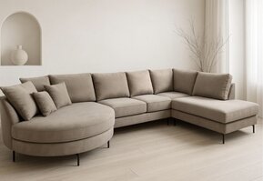 U-bank  Laura  met ronde lounge