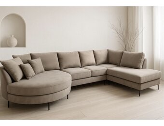 U-bank  Laura  met ronde lounge