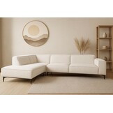 Hoekbank Raven met hoge poten beige