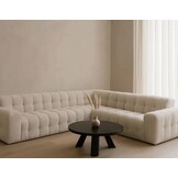 Hoekbank Cloud Teddy wit