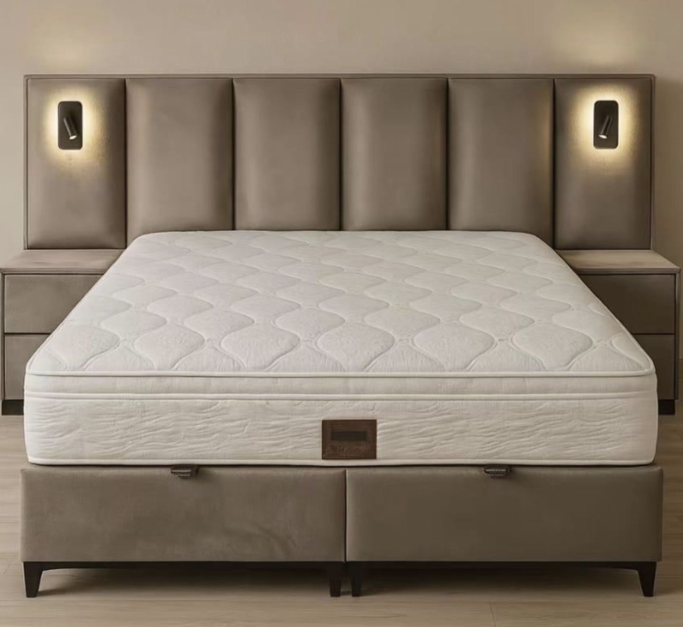 Eva Velvet tweepersoonsbed met verlichting