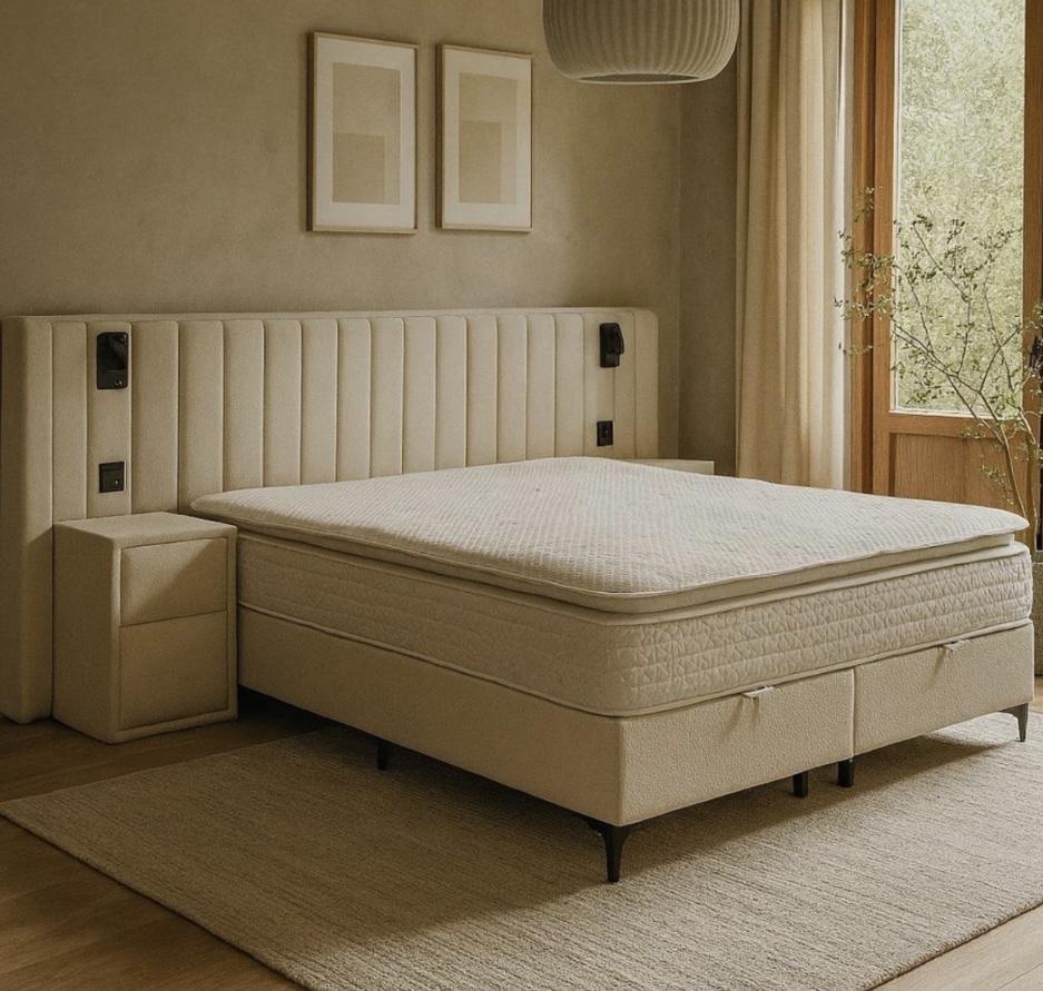 Stella tweepersoonsbed met verlichting