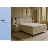 Stella tweepersoonsbed met verlichting