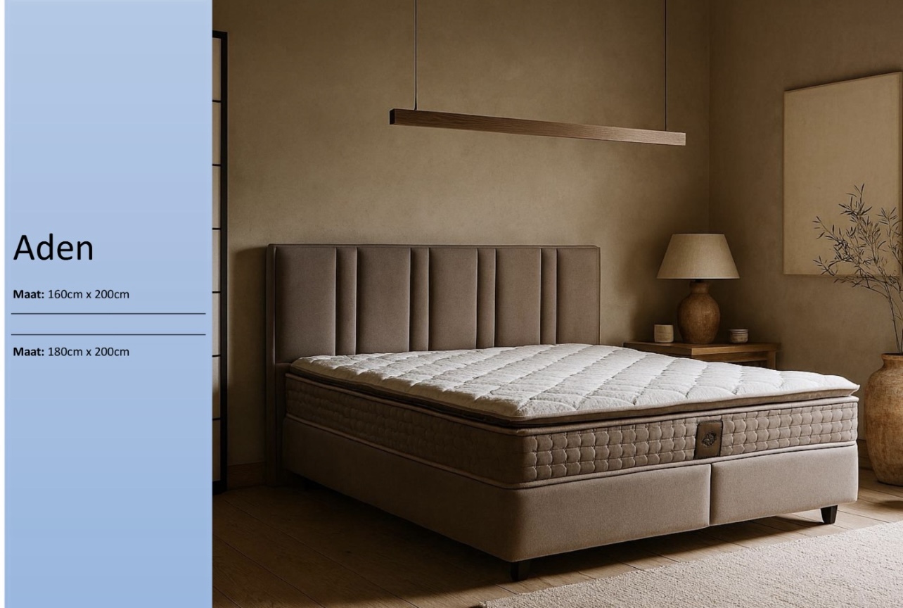 Aden tweepersoonsbed met opbergruimte