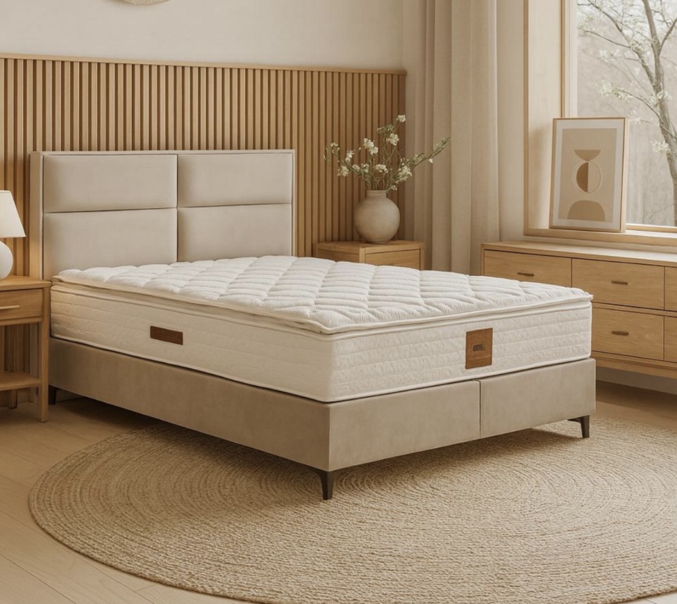 Ilay tweepersoonsbed op hoge poten