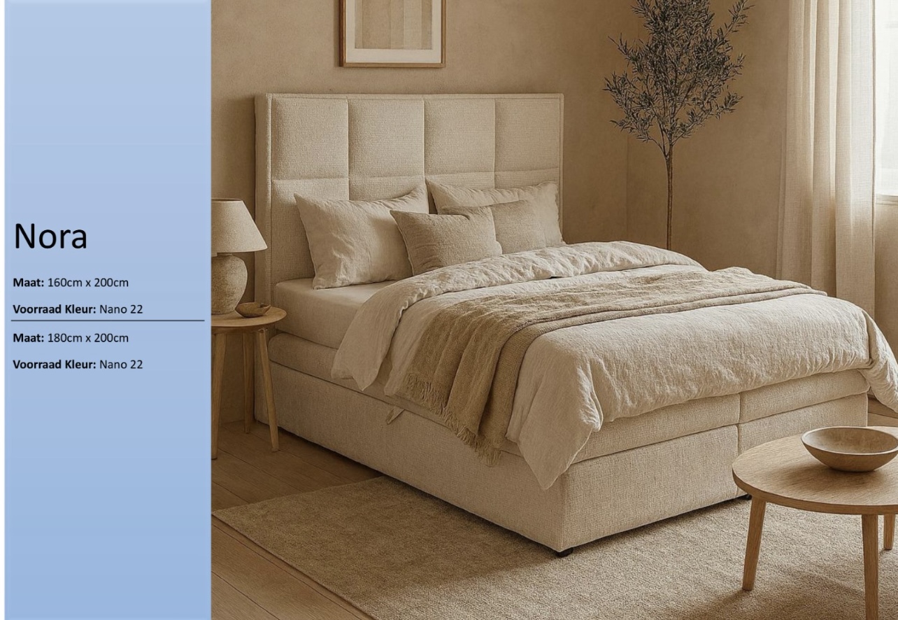 Nora tweepersoonsbed met opbergruimte