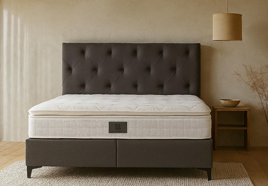 Active tweepersoonsbed inclusief topper en matras