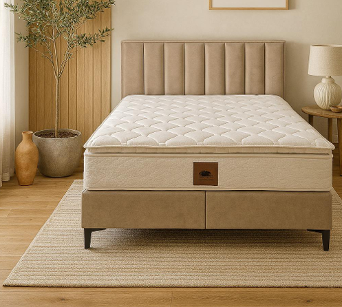 Anka tweepersoonsbed met topper en matras