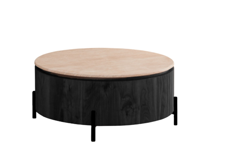 Foster black salontafel