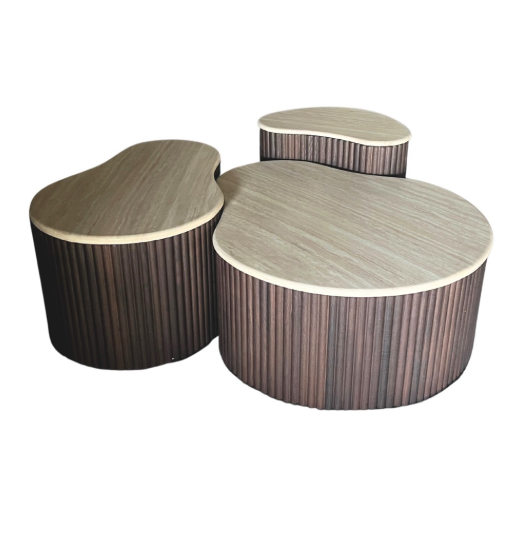 Lizzy bruin salontafel