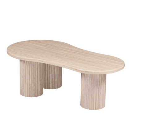 Taksim curve marmer salontafel