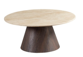 Kimberly bruin ovaal marmer