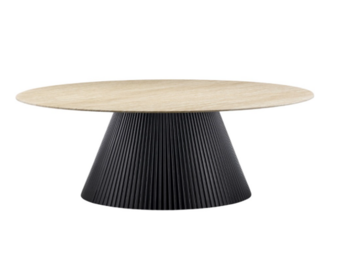 Kimberly black ronde salontafel