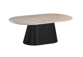 Kimberly Black ovale salontafel