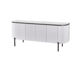 AQUA BF WHITE/BLACK 190X50X80 WHITE CERAMIC