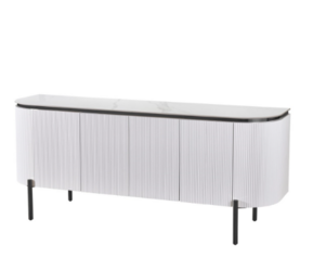 AQUA BF WHITE/BLACK 190X50X80 WHITE CERAMIC