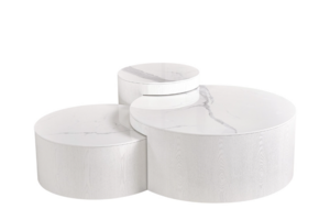 AQUA CLOVER CT3 WHITE  WHITE CERAMIC